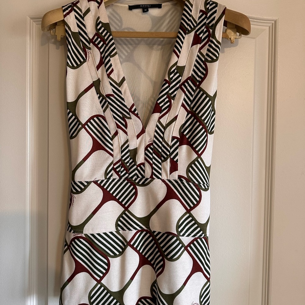 Gucci Beige Monogram Top